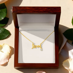 Scripted Love Necklace