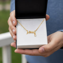 Scripted Love Necklace