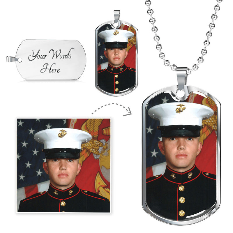 Dog Tag Necklace-Engravable