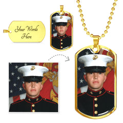 Dog Tag Necklace-Engravable